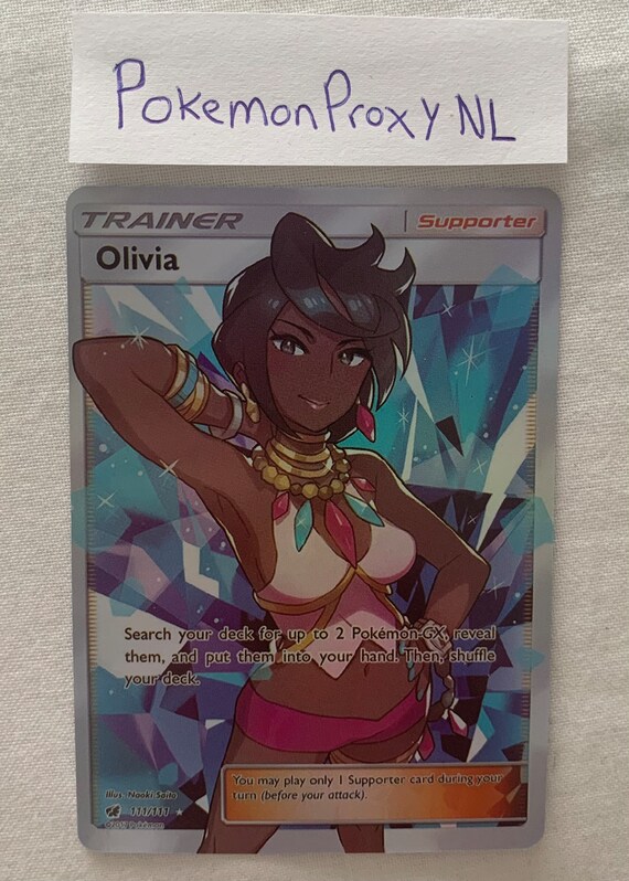 Olivia TRAINER / Crimson Invasion / 111/111 / 2017 / PROXY Olivia TRAINER / Crimson Invasion / 111/111 / 2017 / PROXY