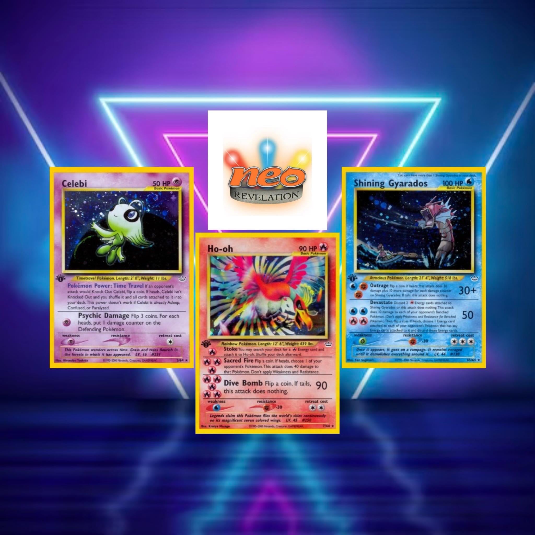 pokemon cards neo revelation Neo Revelation Complete Master Set (66/64) 2001 [MP-DMG]|  TradingCardSets.Com main image 1
