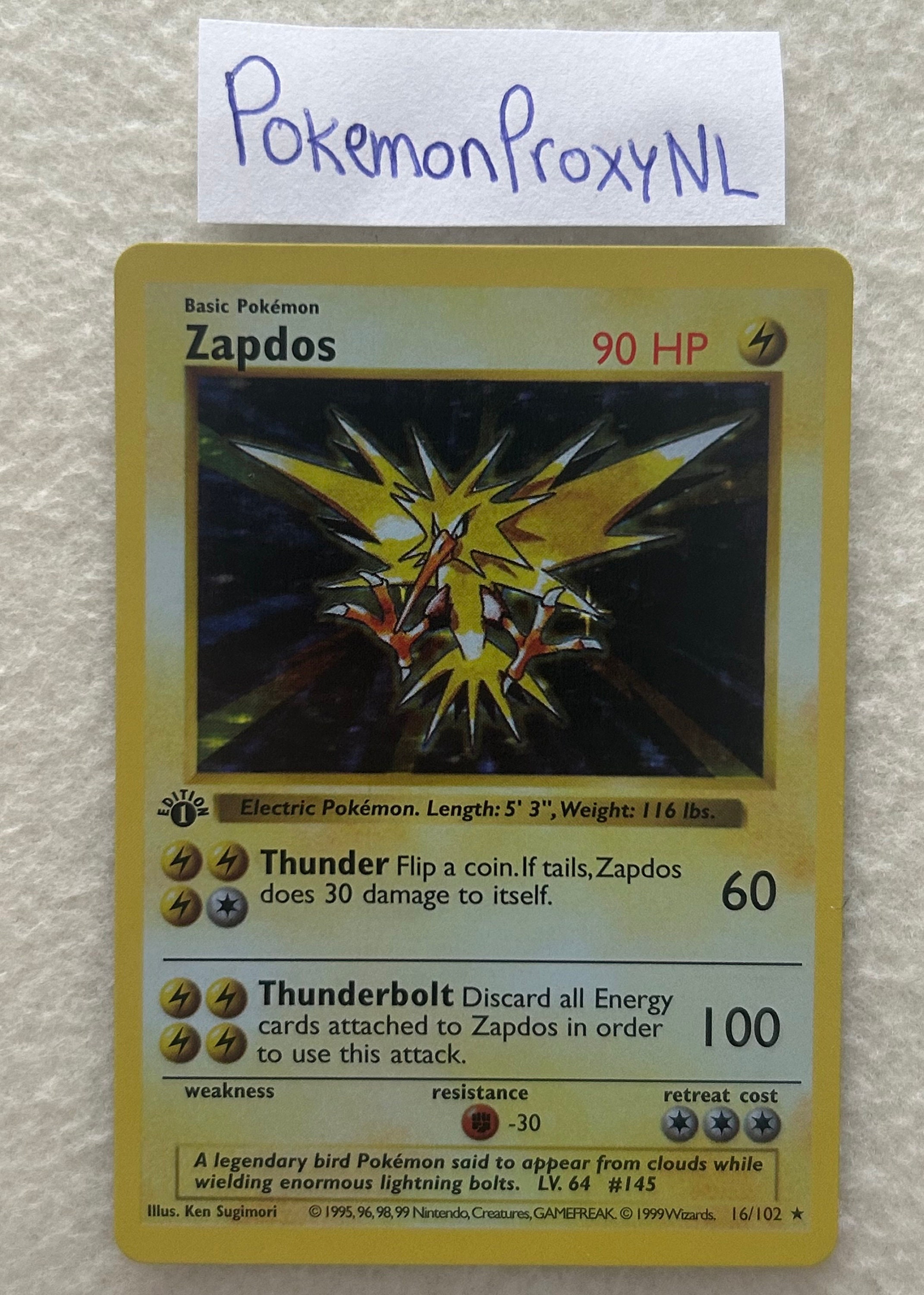 Zapdos di galar Ita V Full art - Vinted