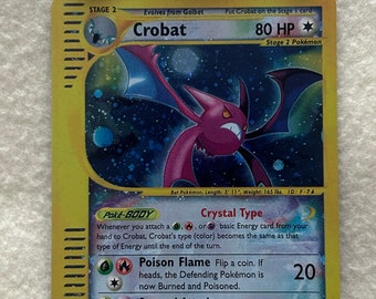 Crobat (crystal) / Skyridge / 147/144 / 2003 / PROXY Pokémon
