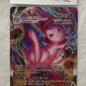 Mew VMAX 2021 Sword & Shield: Fusion Strike Holo #268/264 Price Guide -  Sports Card Investor