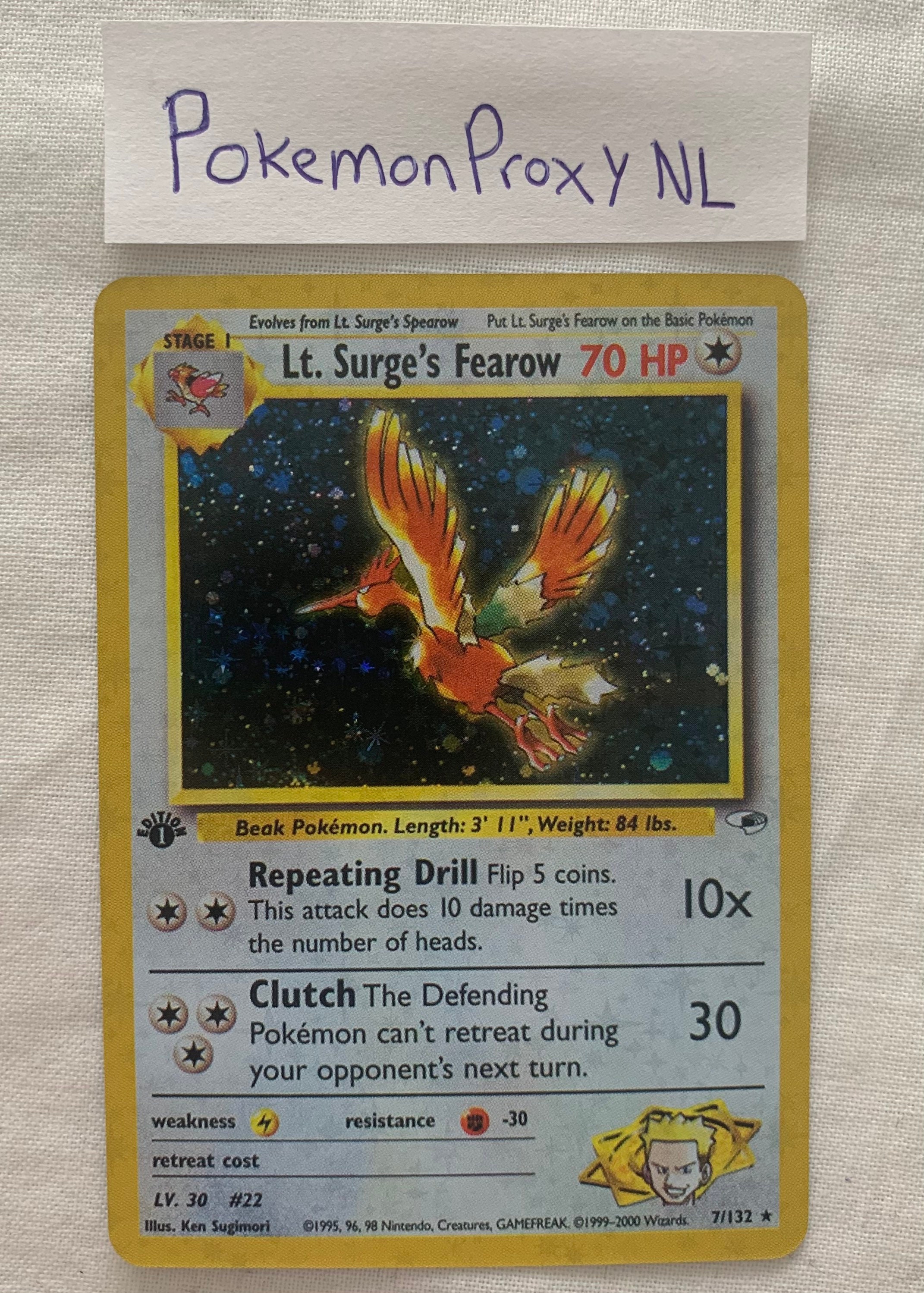 Pokémon Graded Card - Fearow #36 First Edition Jungle - Pokémon - PSA 8 - Foto 4