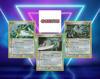M レックウザ Ex ポケモンカード - Etsy 日本