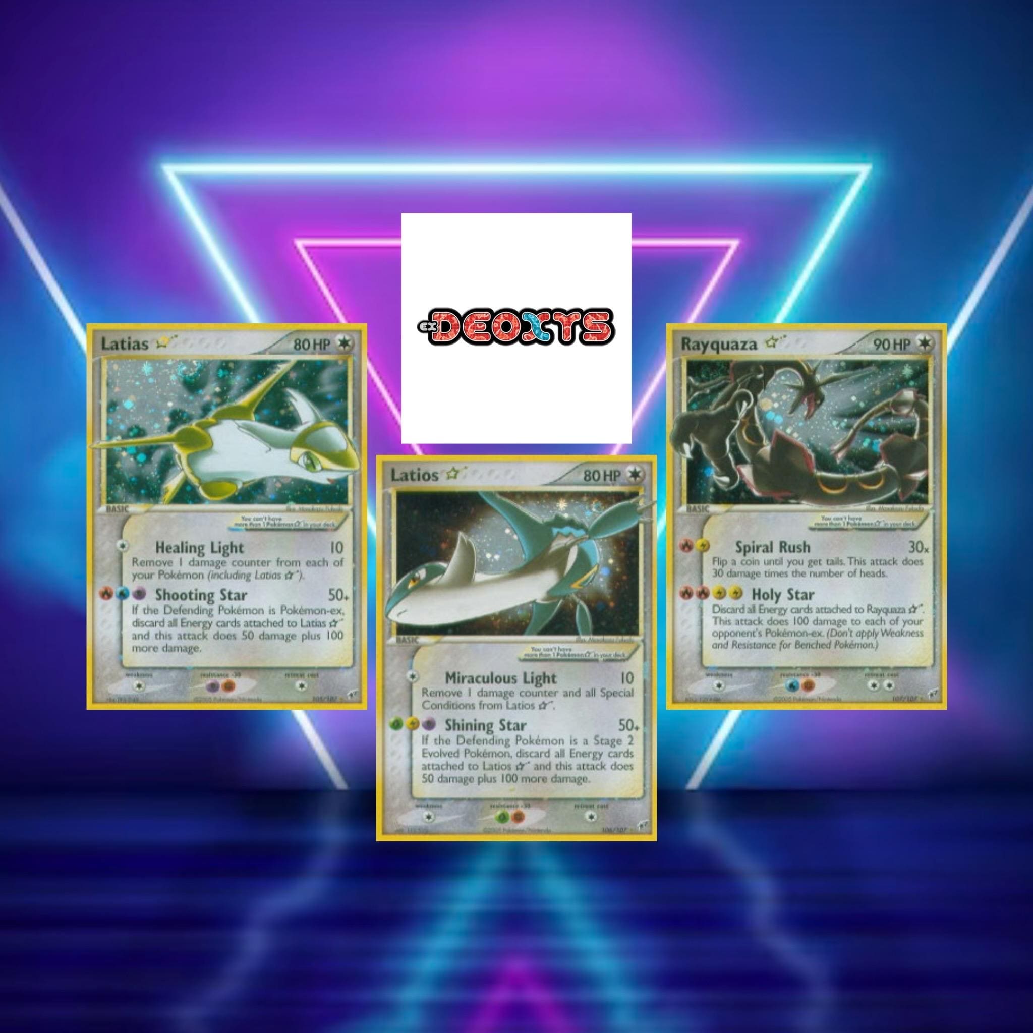 デオキシスセット（DX） / 1/107 - 108/107 / 2005 / PROXY TCGカード