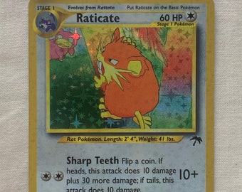 Raticate / Southern Island Set / 6/18 / 2001 / PROXY Pokémon card