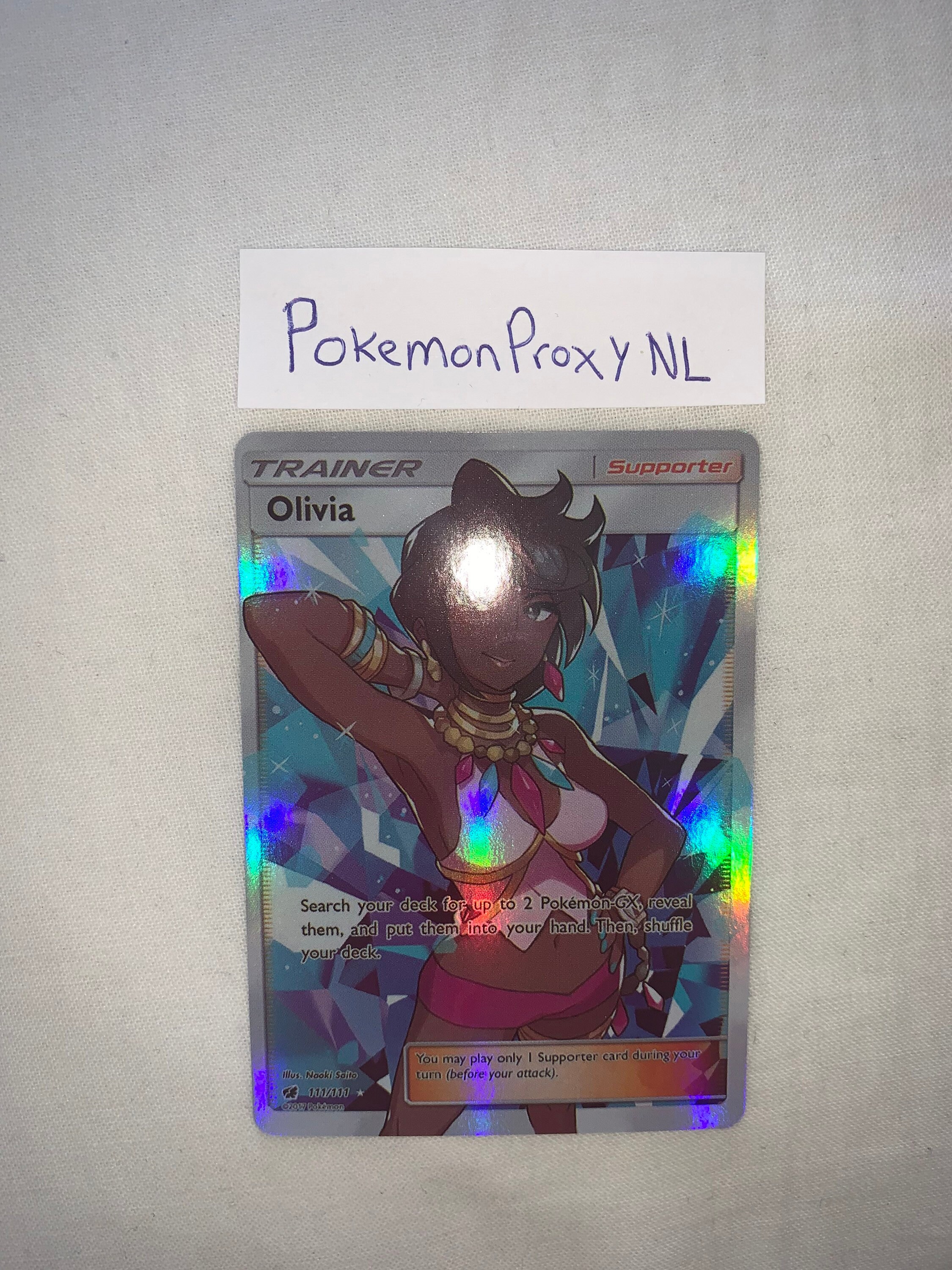 Olivia TRAINER / Crimson Invasion / 111/111 / 2017 / PROXY Olivia TRAINER / Crimson Invasion / 111/111 / 2017 / PROXY