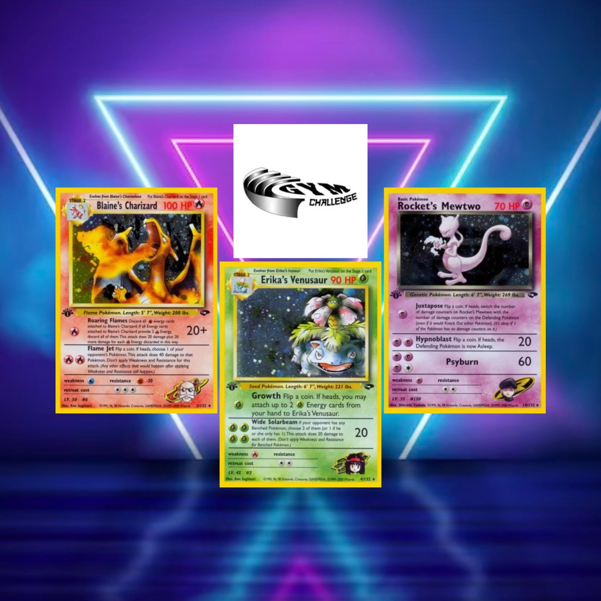 Gym Challenge Set (first Edition) (G2) / 1/132 - 132/132 / 1999 / PROXY TCG  Card(s) - Etsy