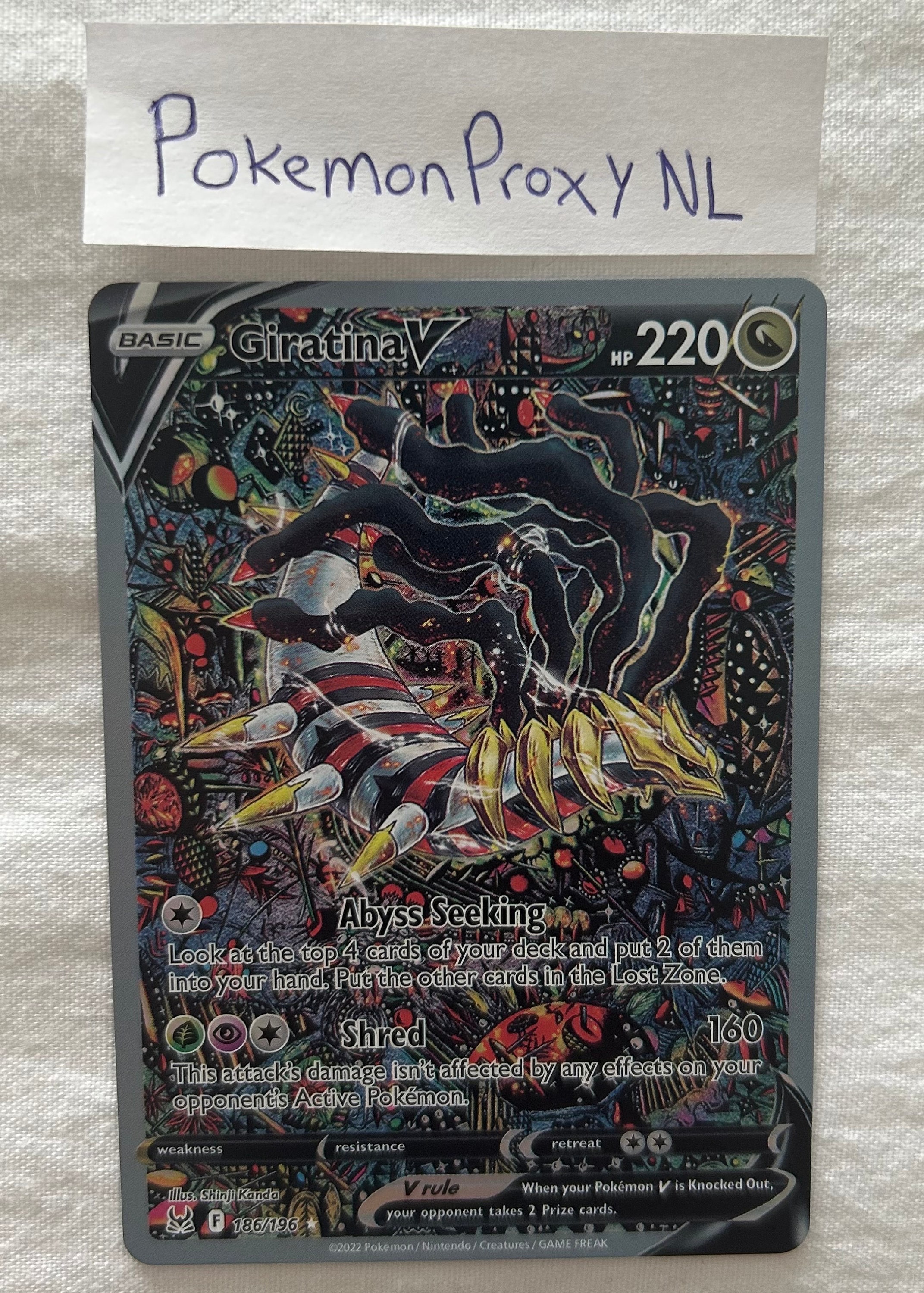 Giratina X / Diamond & Pearl Promos / DP38 / 2009 / PROXY -  Canada