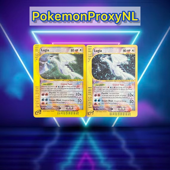 人気新品入荷 Lugia (crystal) Pokémon PROXY / 2002 / 149/147 / Aquapolis / ポケモンカードゲーム