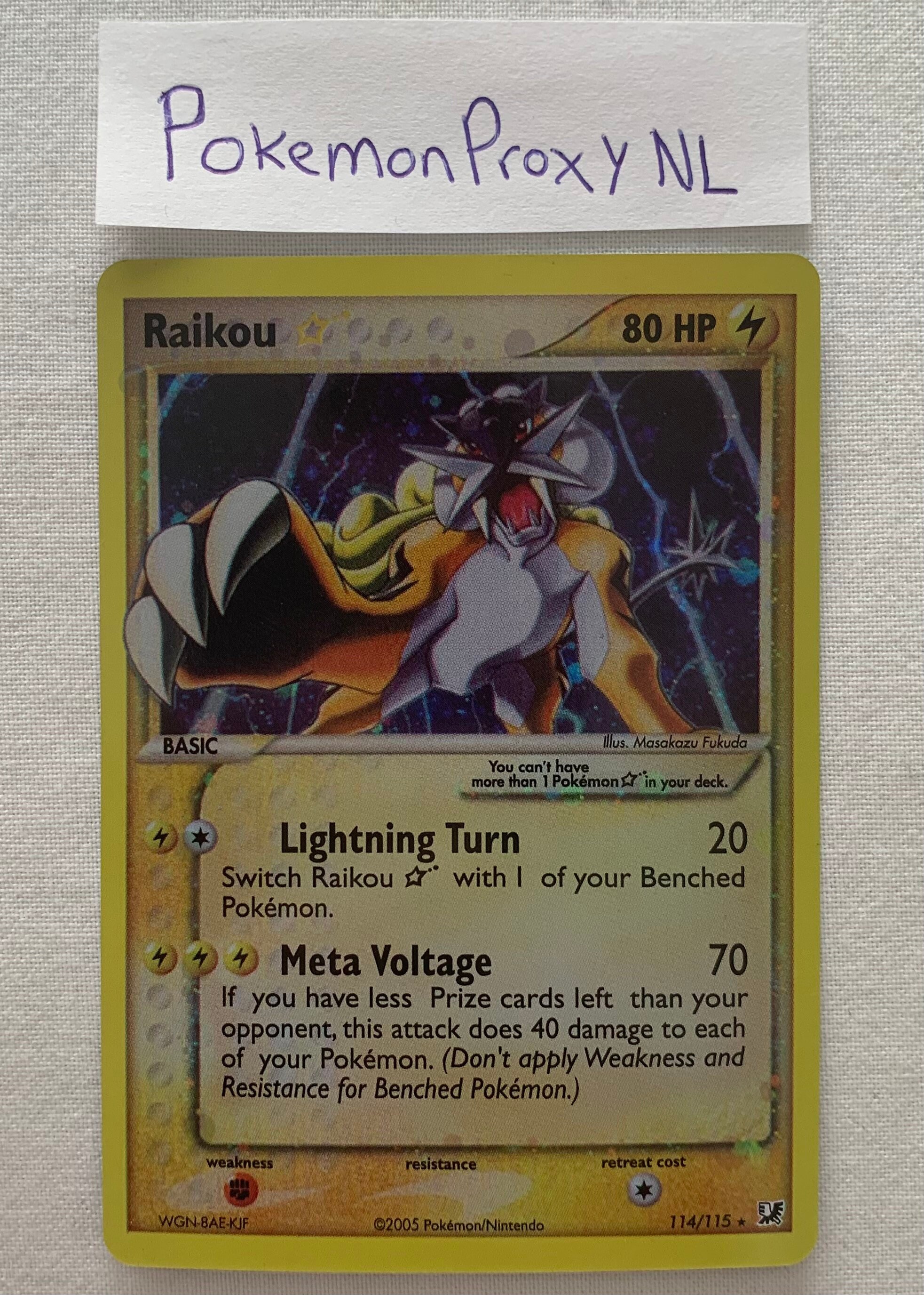 Raikou V - Prize Pack Series Cards - Pokemon