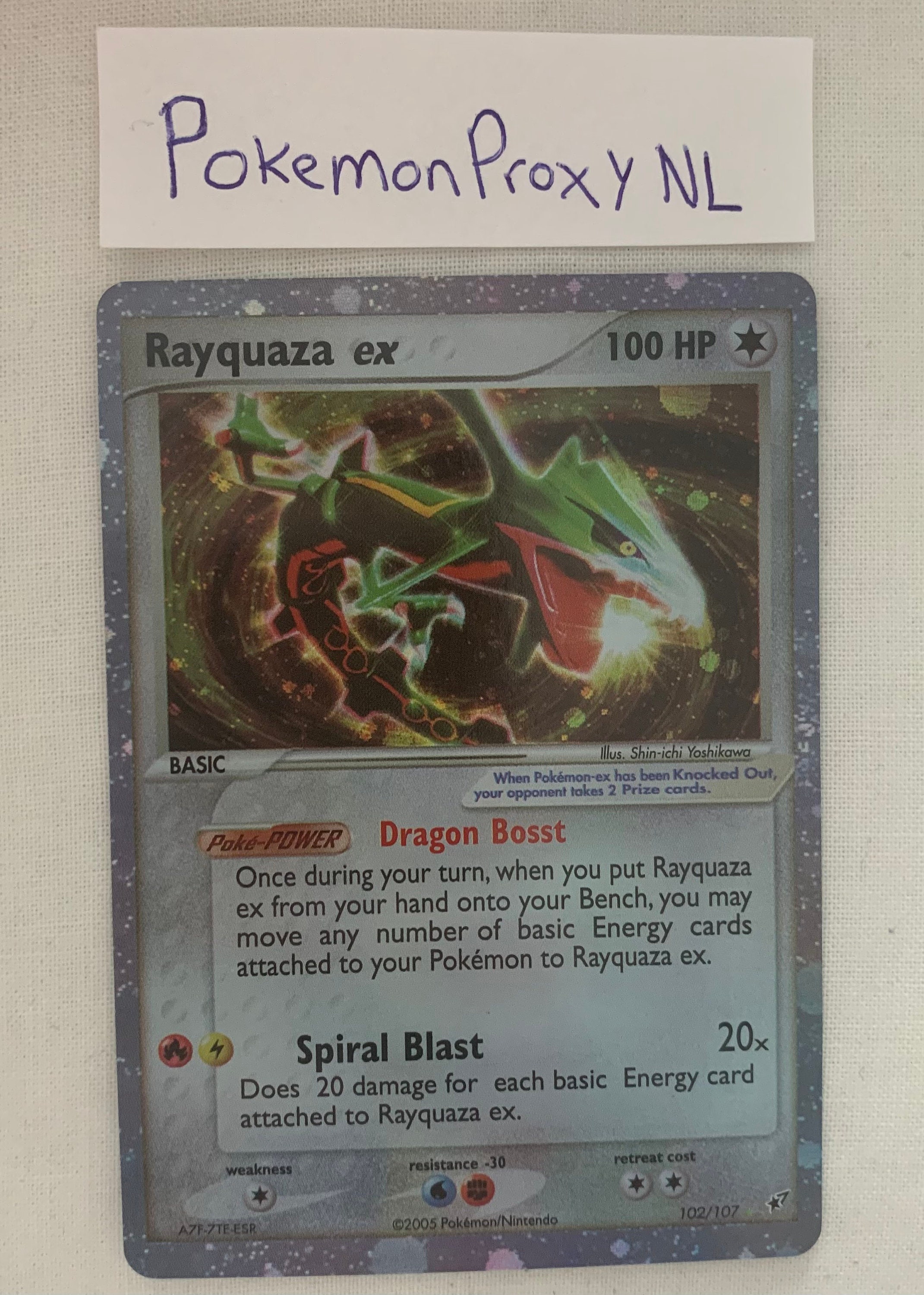 Rayquaza Mega EX Cards Set 76/108 98/98 105/108 Custom -  Portugal