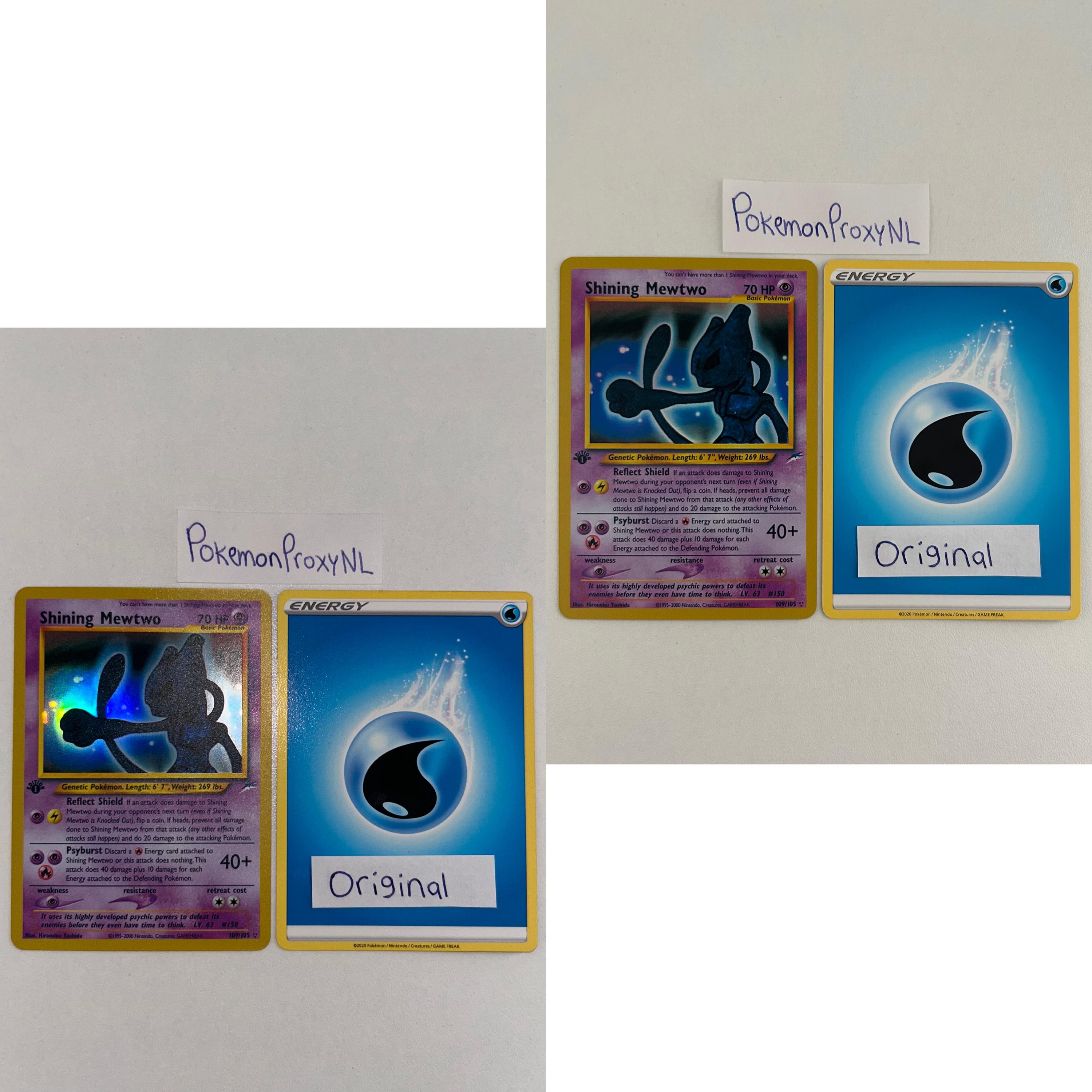 Shining Mewtwo (1st) / Neo Destiny / 109/105 / 2002 / PROXY
