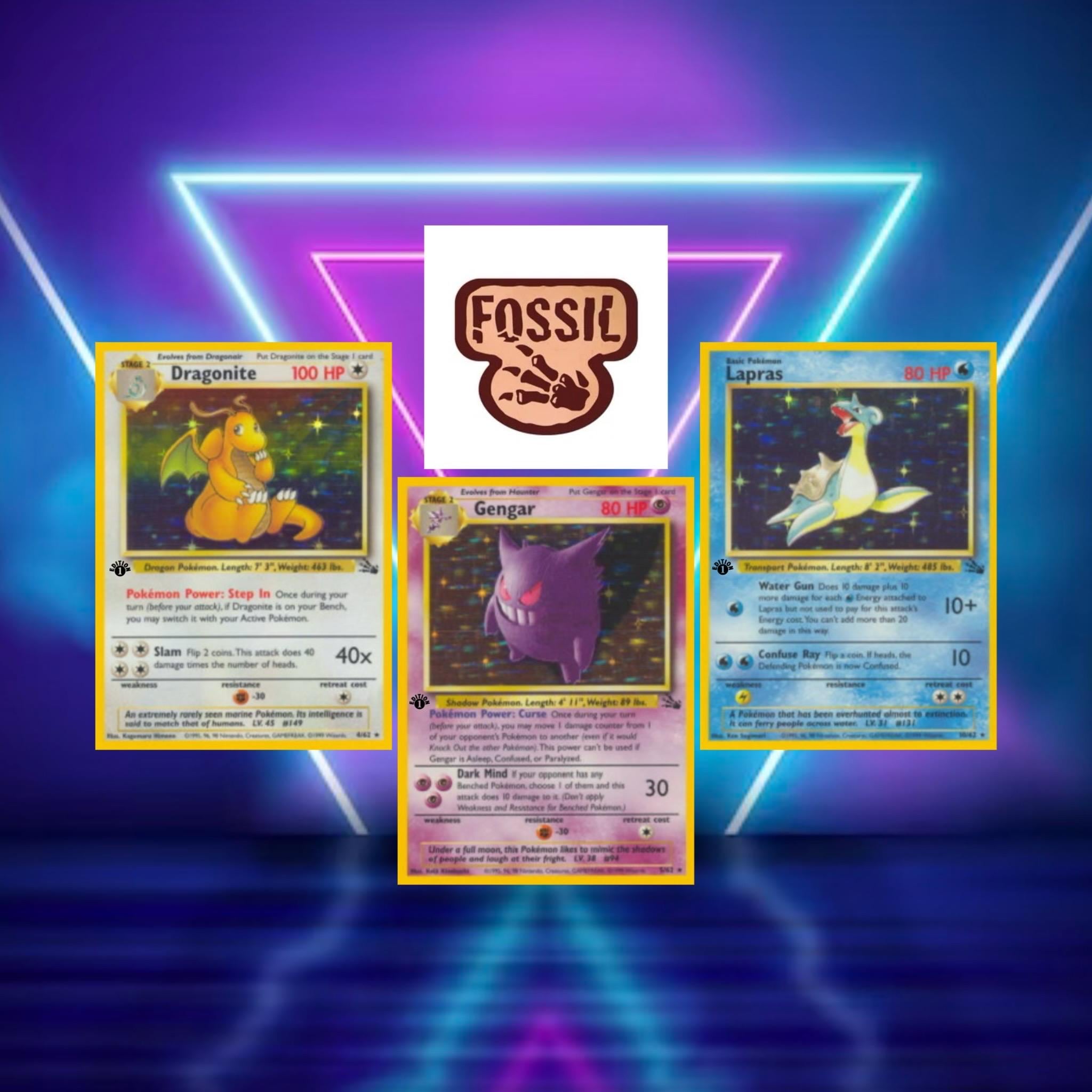 fossil pokemon card set Mysterious Fossil - Fossil