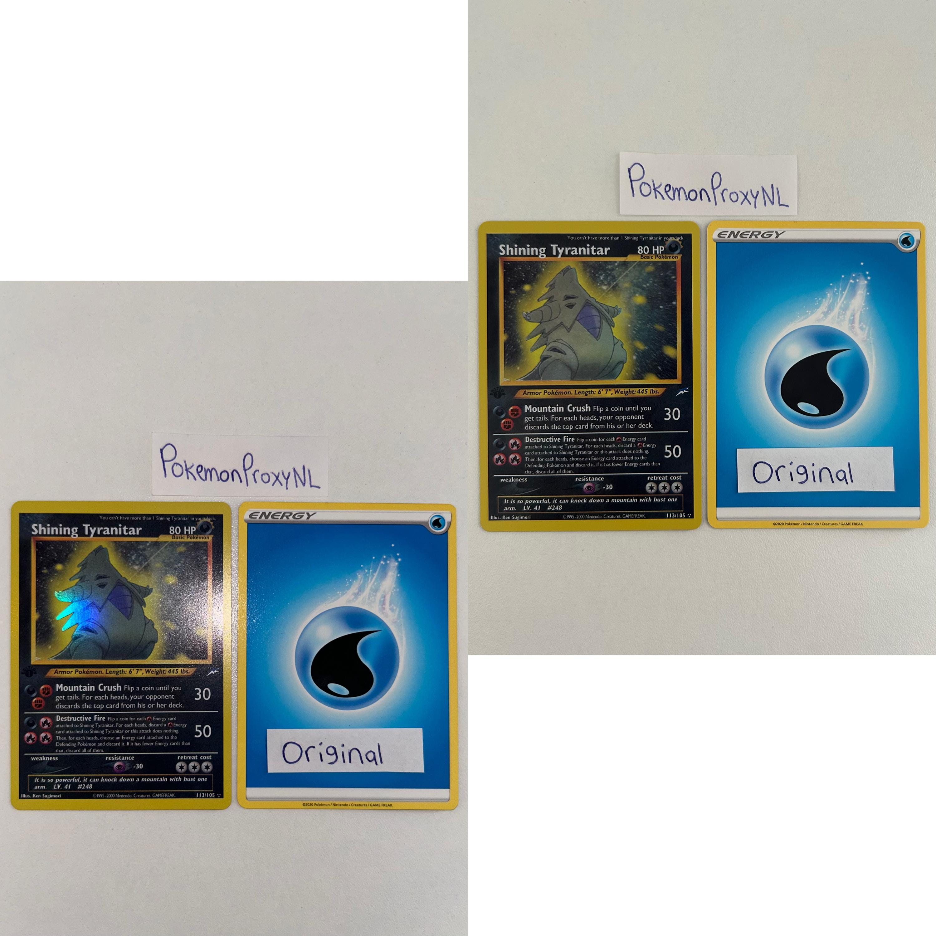ポケモンカードゲーム　Shining Tyranitar　英語版　113/105 PSA 1 Shining Tyranitar #113/105 2002 Pokemon Neo Destiny