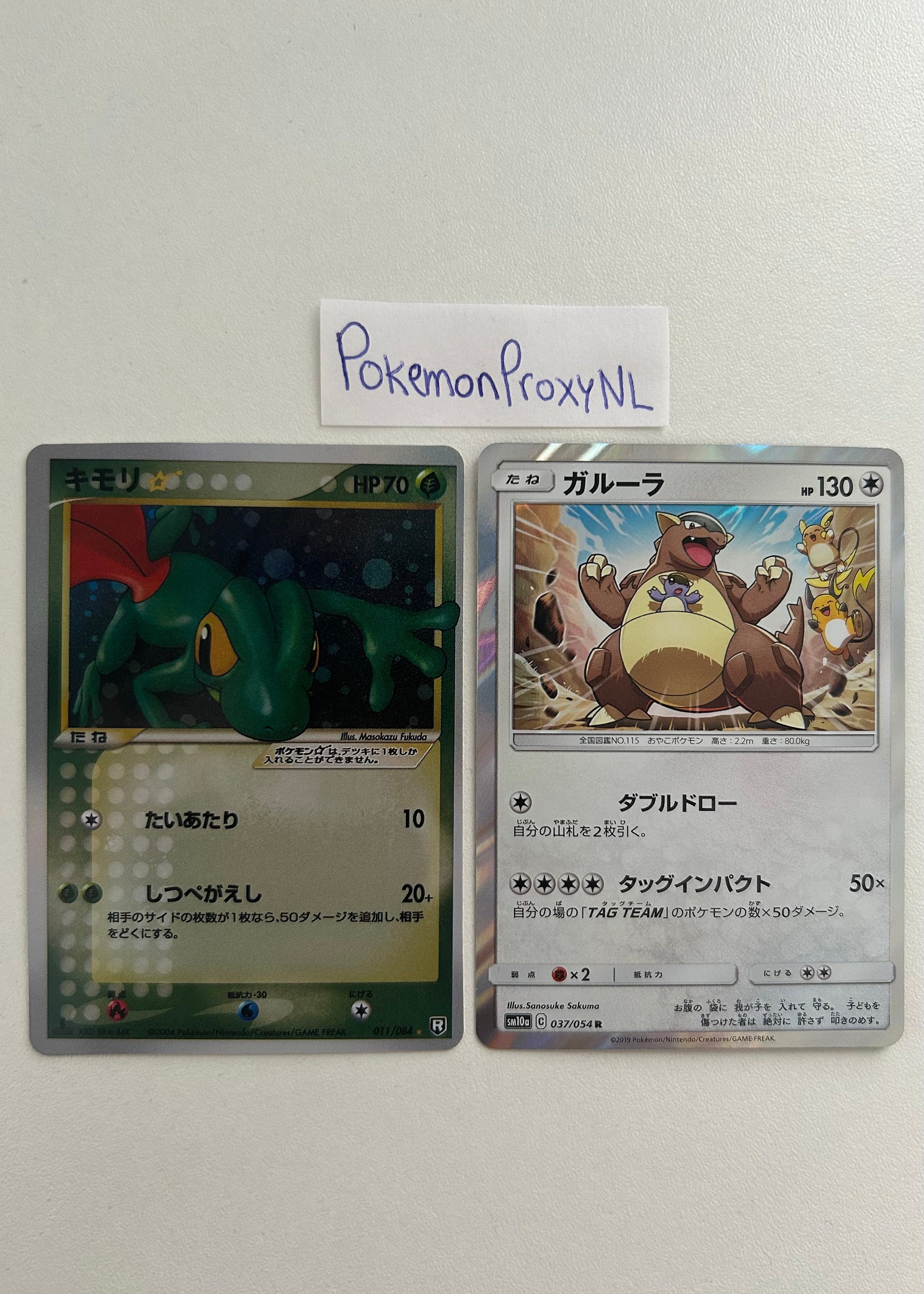 ポケモンカード キモリ ゴールドスター 英語版 Treecko goldstar