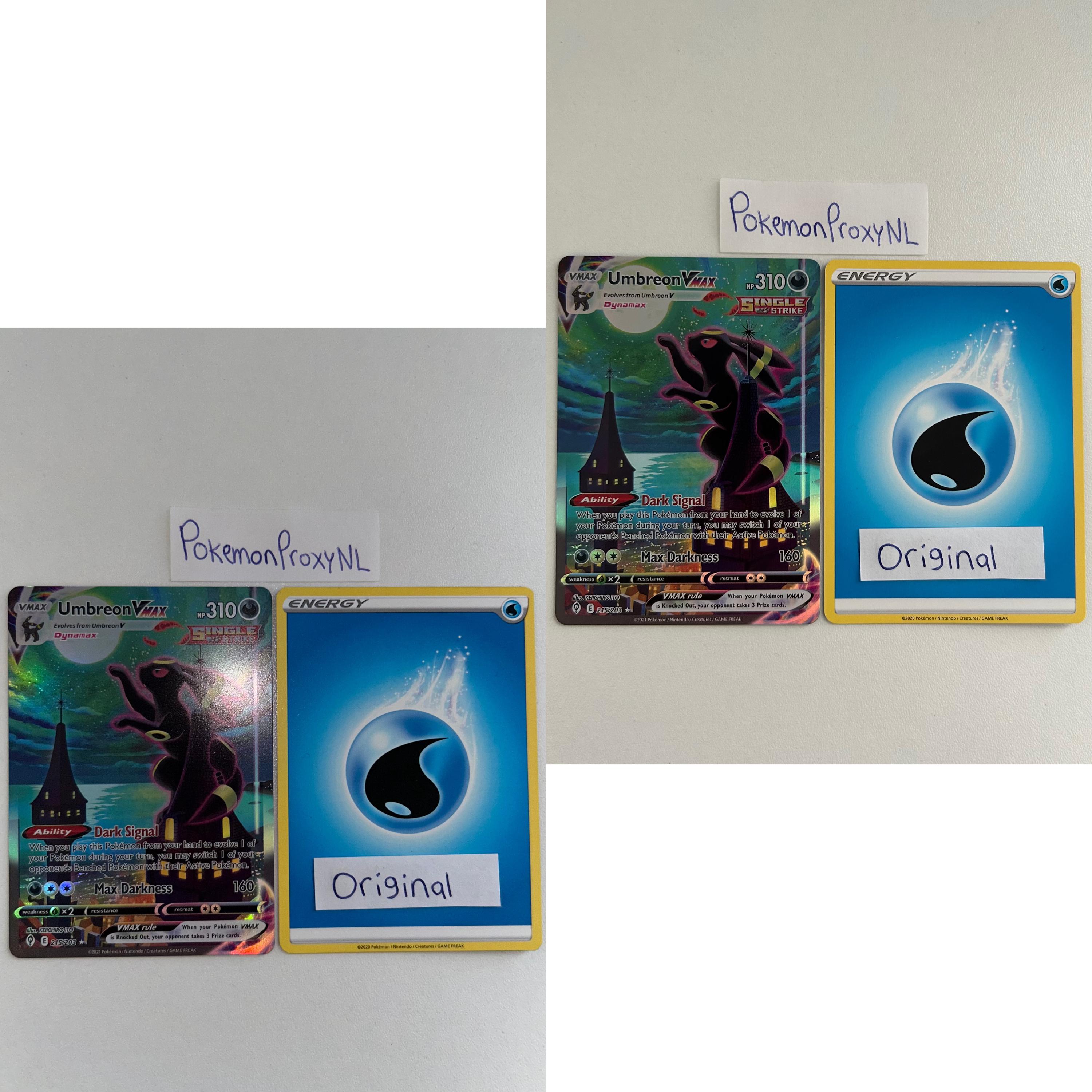 Umbreon VMAX / Evolving Skies / 215/203 / 2021 / PROXY Umbreon VMAX / Evolving Skies / 215/203 / 2021 / PROXY