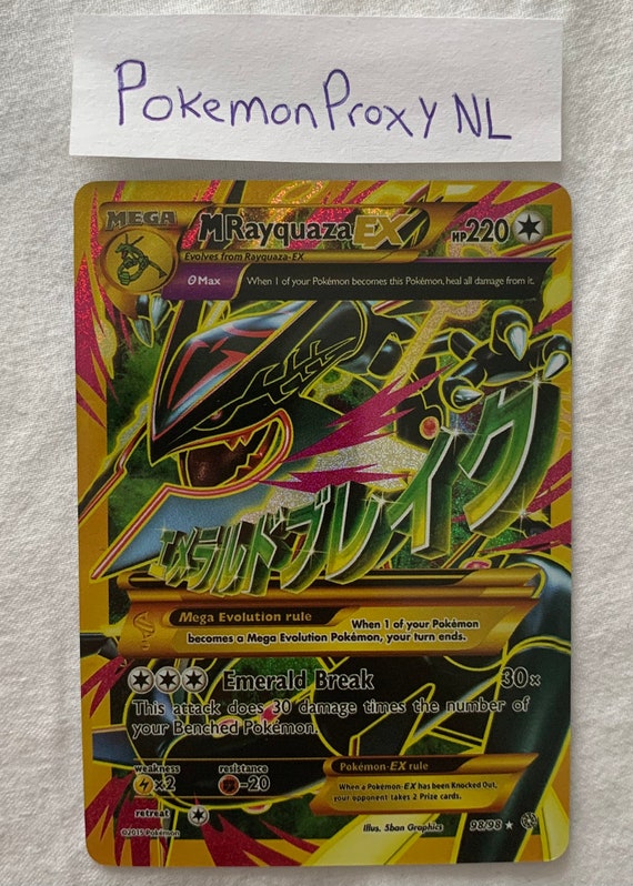  Pokemon - Mega-Rayquaza-EX (98/98) - Ancient Origins