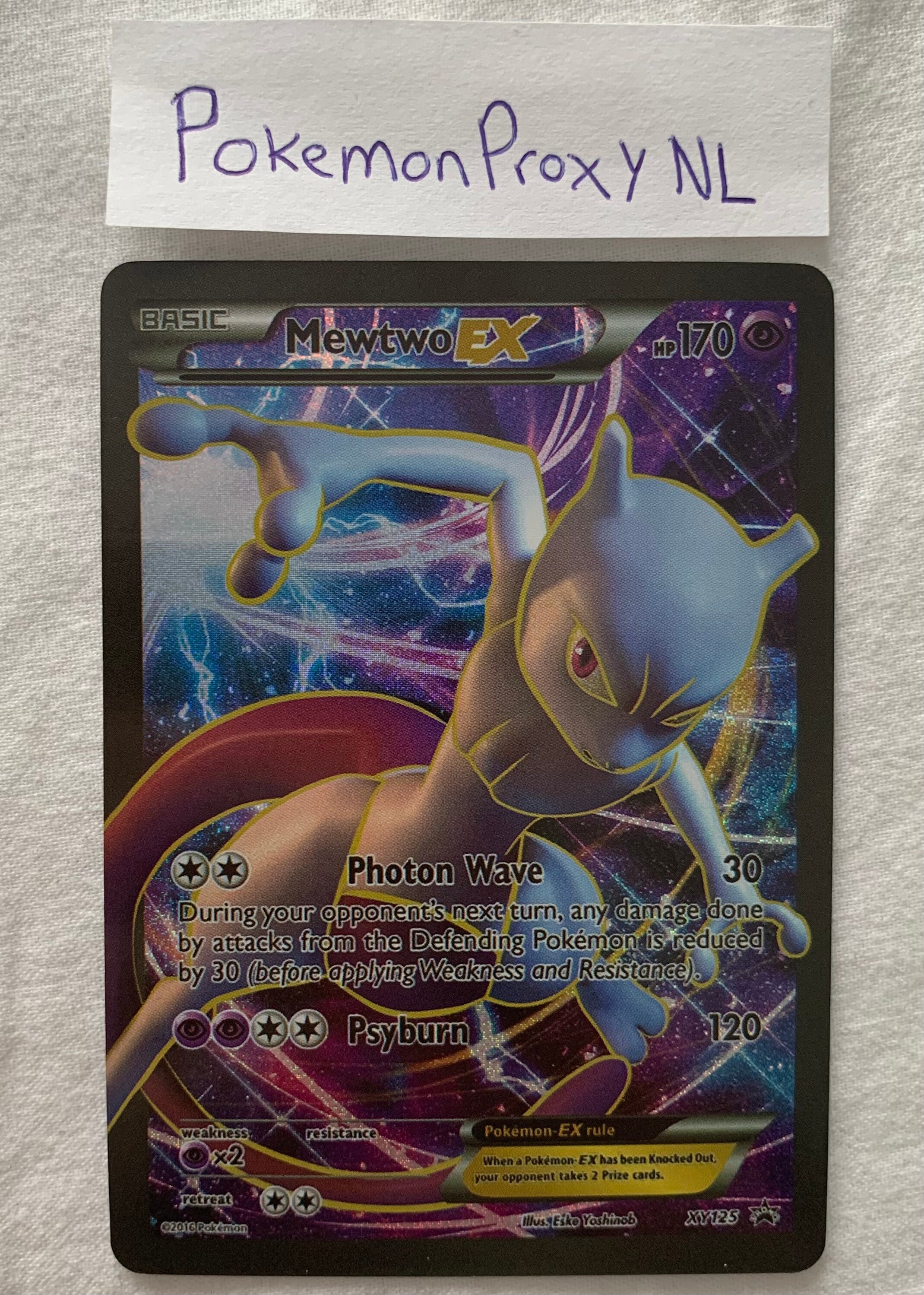  Pokemon - Mega-Mewtwo-EX (63/162) - XY Breakthrough - Holo :  Toys & Games