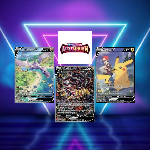 lost origin pokemon card set Sword & Shield Scorbunny Checklane Blister Pack [Booster Pack, Promo & Coin] with 4 dividers to keep it organized A code card for Pokmon Trading Card Game Live As the boundary between dimensions tears apart Lost Origins Set (LOR) /