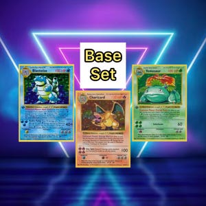 Conjunto básico (primera edición + sin sombras) (BS) 1/2 / 1/102 - 102/102 / 1999 / Carta(s) TCG PROXY