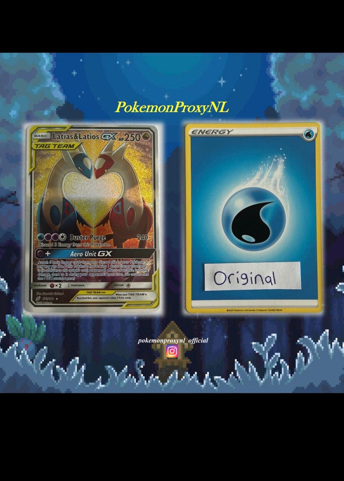 Latias & Latios GX / Team up / 170/181 / 2019 / PROXY