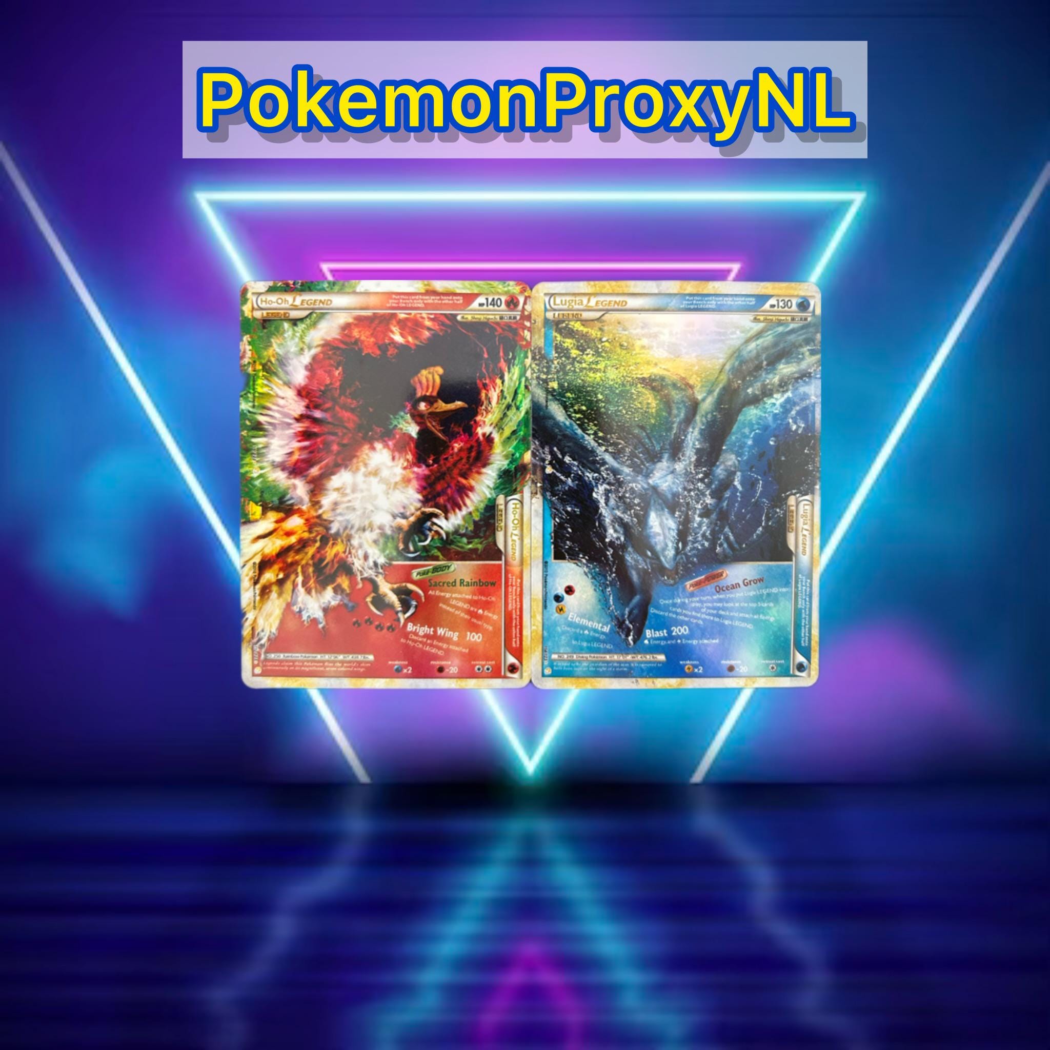 ポケモンカードゲーム Lugia Ho-oh Legend Holo Amazon.com: Lugia