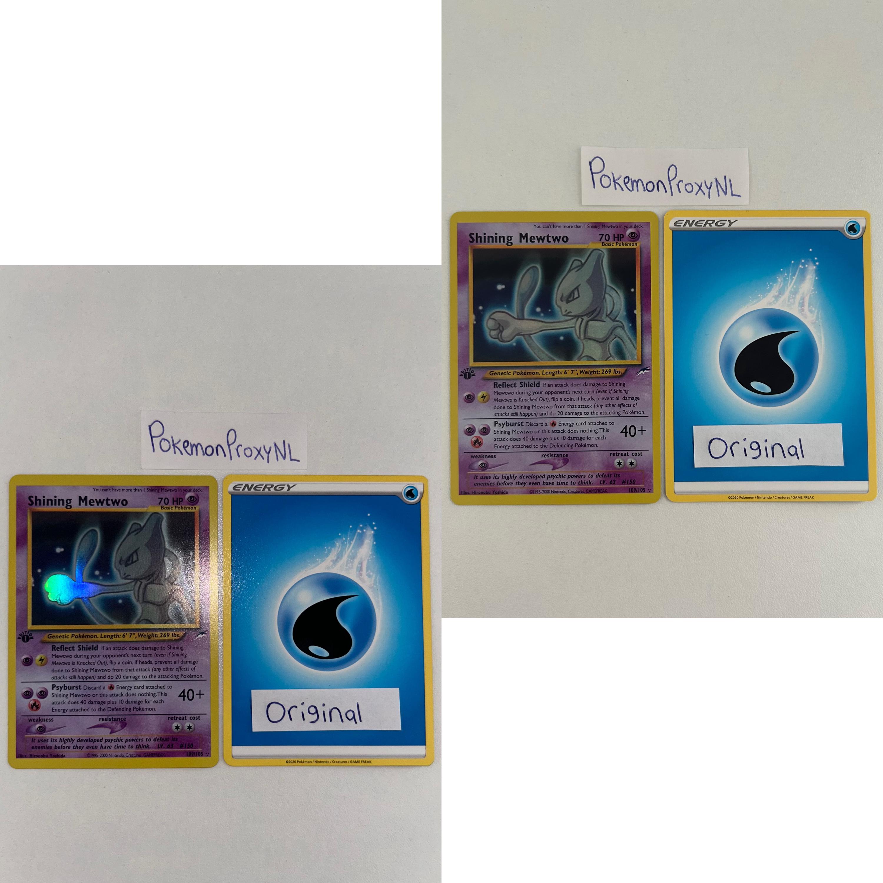 Shining Mewtwo (1st) / Neo Destiny / 109/105 / 2002 / PROXY