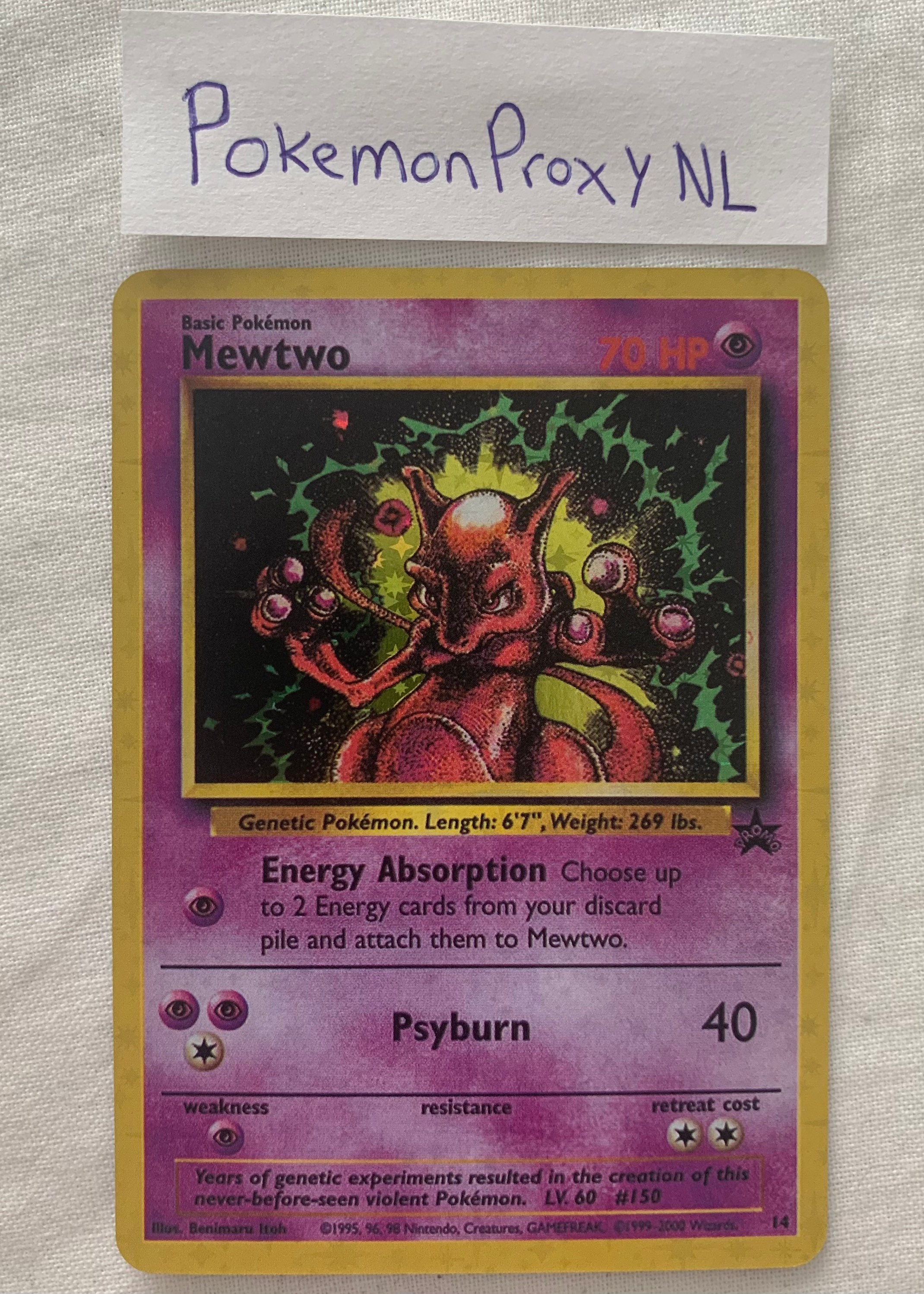 Mewtwo (14) - WoTC Promo - Pokemon