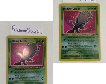 Shining Celebi (1st) / Neo Destiny / 106/105 / 2002 / PROXY