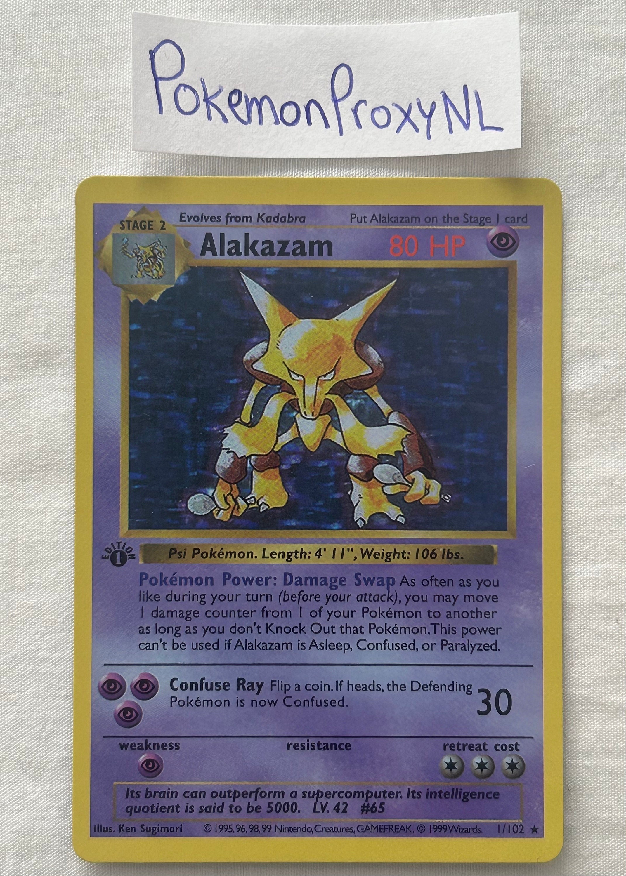 Alakazam gx Charizard gx ex vmax v Pokémon card Orica holographic Pikachu  Pokemon celestial lights custom made