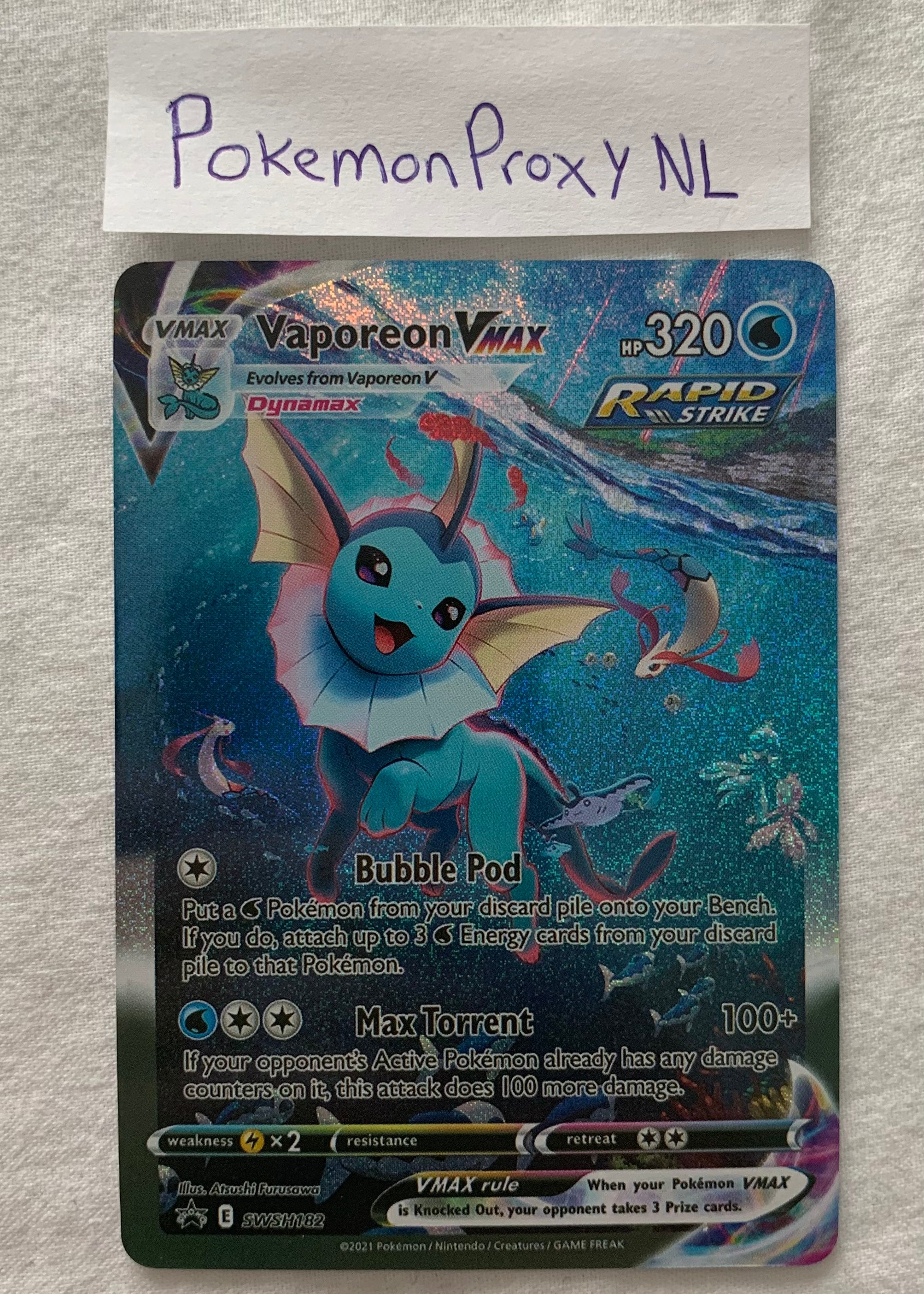 Base Set Vaporeon - Etsy