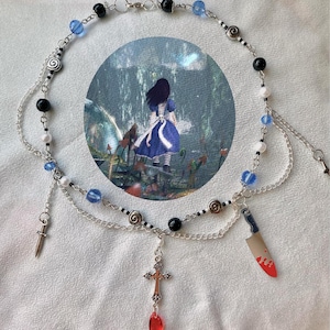 Alice madness returns theme choker necklace