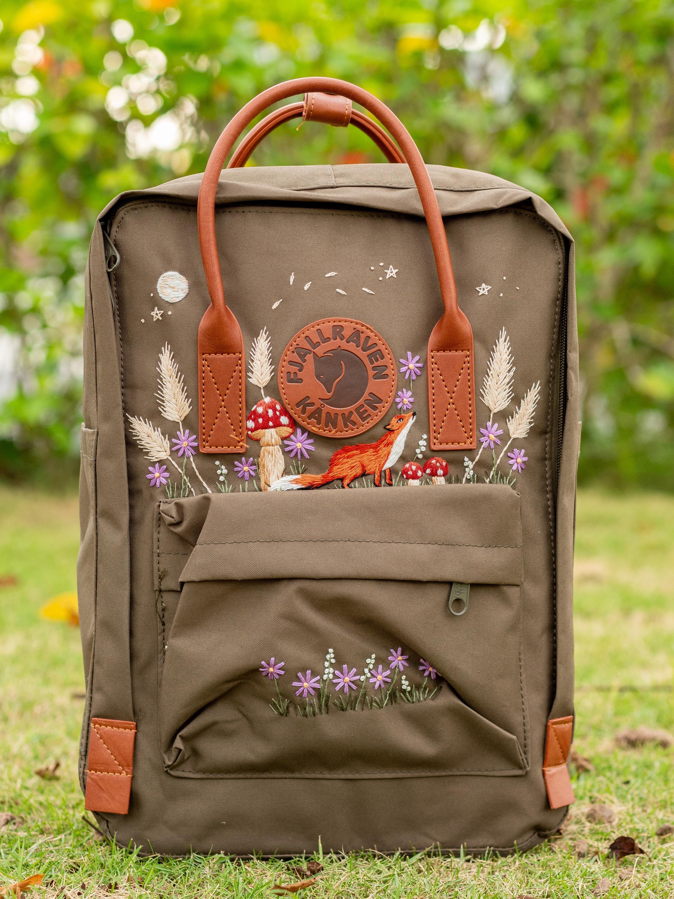 fjallraven kanken save the arctic fox mini backpack Fable Fox Kanken Fjallraven Kanken Save The Arctic Fox Mini Backpack Urban  Outfitters