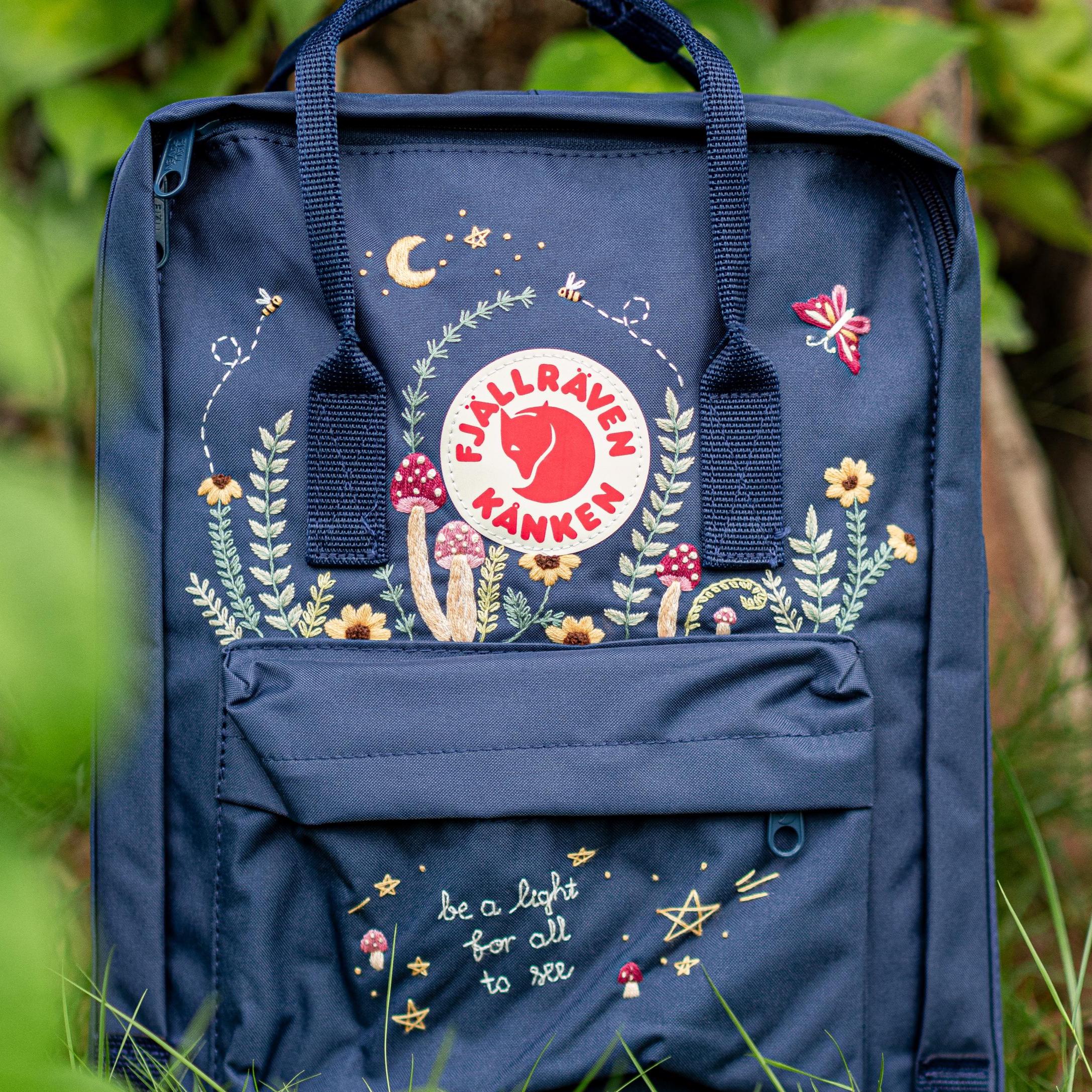Embroidered Fjallraven Kanken UK