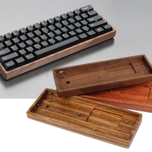 Wood Keyboard Case Etsy