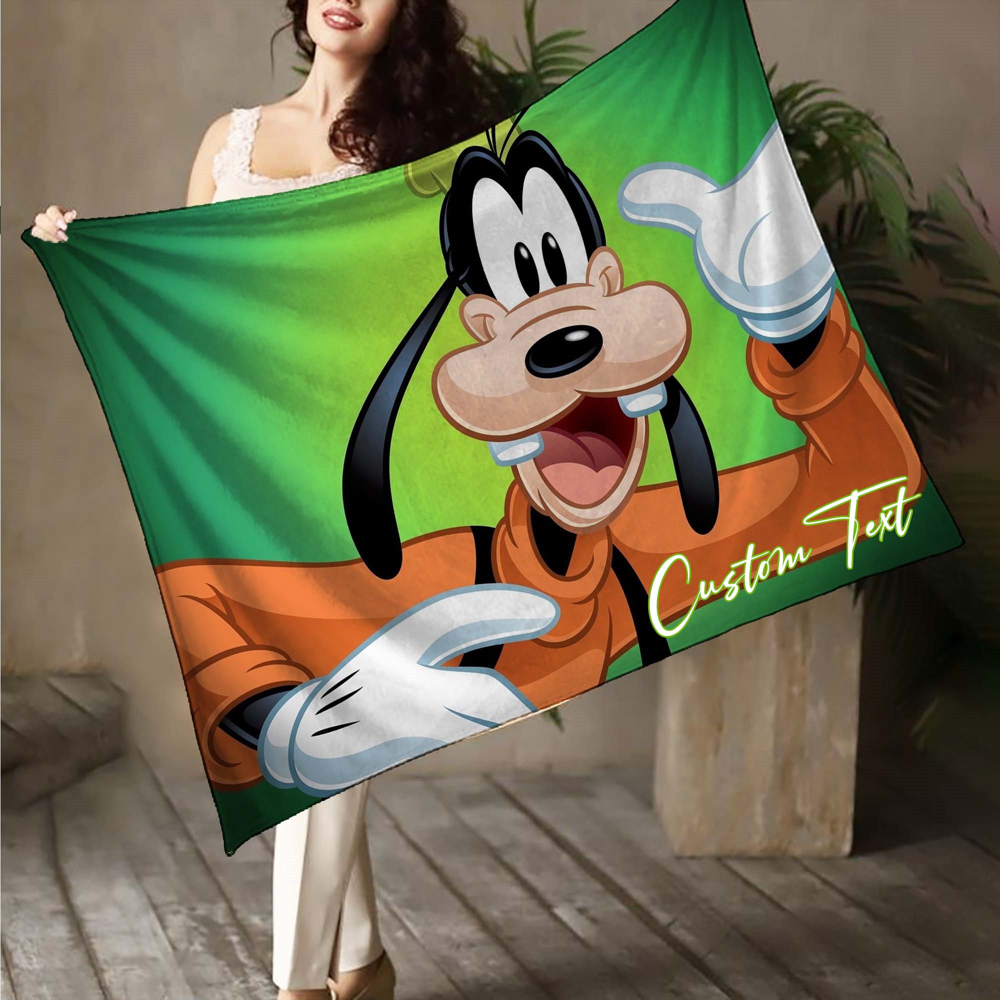 Discover Retro Custom Name Fleece Blanket - Personalized Movie Tapestry for Boys, Girls, and Adults Winter Gift