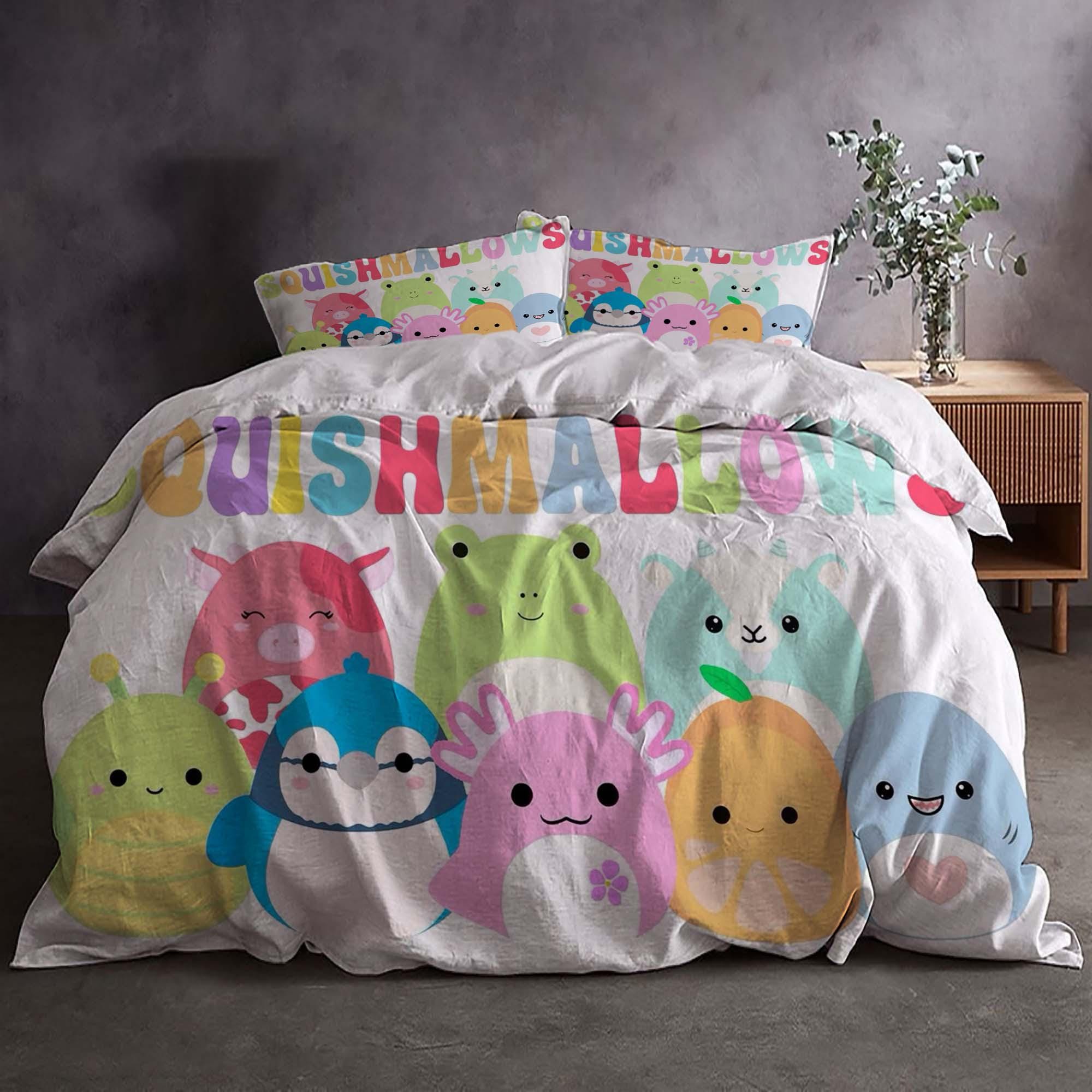 Discover Gift Christmas Quilt Cover Set 3-Piece Queen Bedding