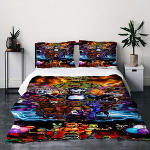 Withered Bonnie Bedding Set FNaF Bedding Sheet Gifts