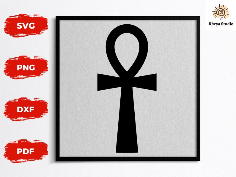 Ankh Svg, Egyptian Ankh Svg, Egyptian Cross Svg - Digital Download Svg ...