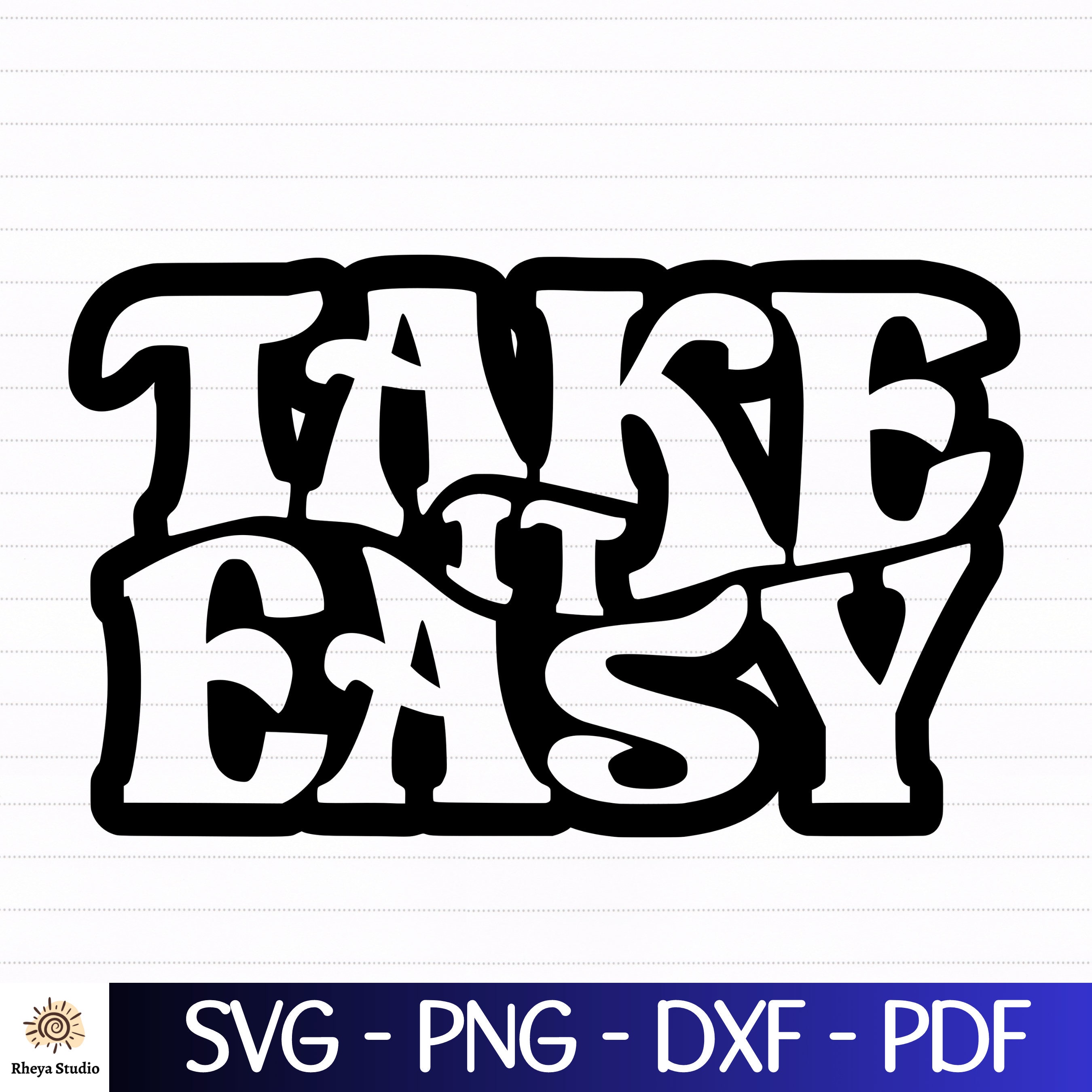 - It Take Easy Print Etsy