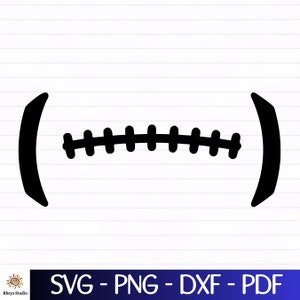 Football Stitches svg, Football Laces svg, Football svg - digital download svg, dxf, png, pdf, Football png