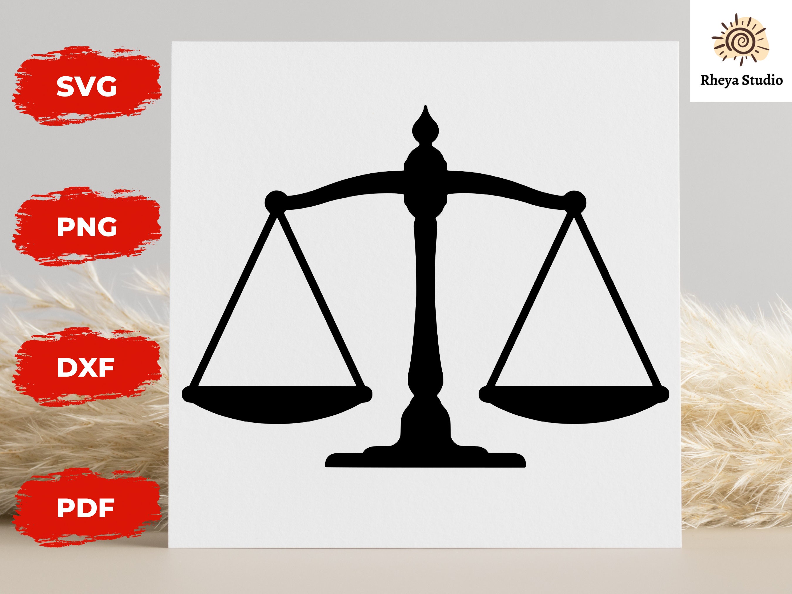 Scales of Justice Svg Scales Svg Lawyer Svg Judge Svg Etsy