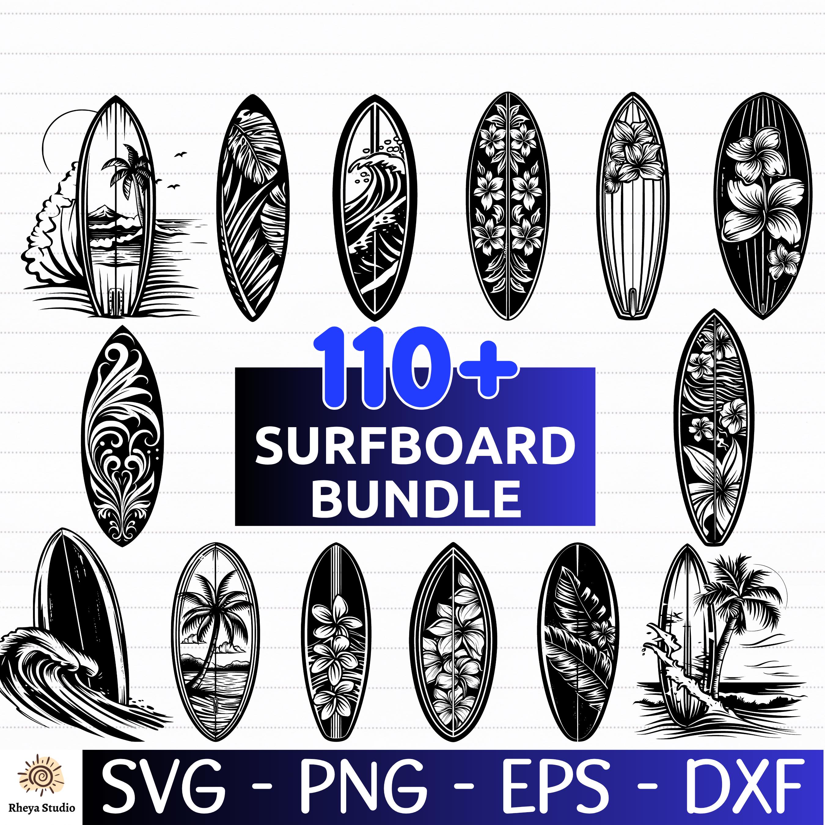 110+ Surfboard SVG Bundle, Surfboard Design, Surfboard Vector, Summer ...