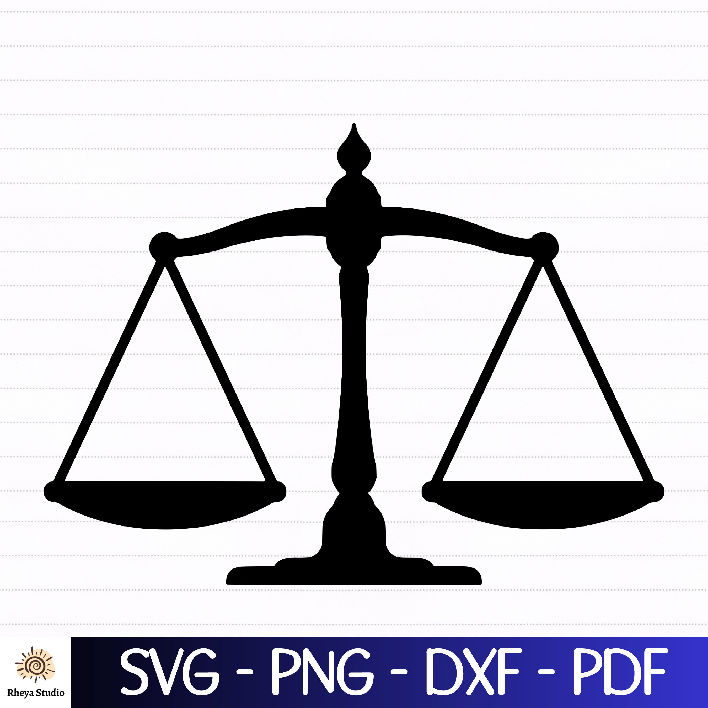 Scales of Justice Svg Scales Svg Lawyer Svg Judge Svg Etsy