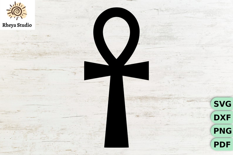 Ankh Svg, Egyptian Ankh Svg, Egyptian Cross Svg - Digital Download Svg ...