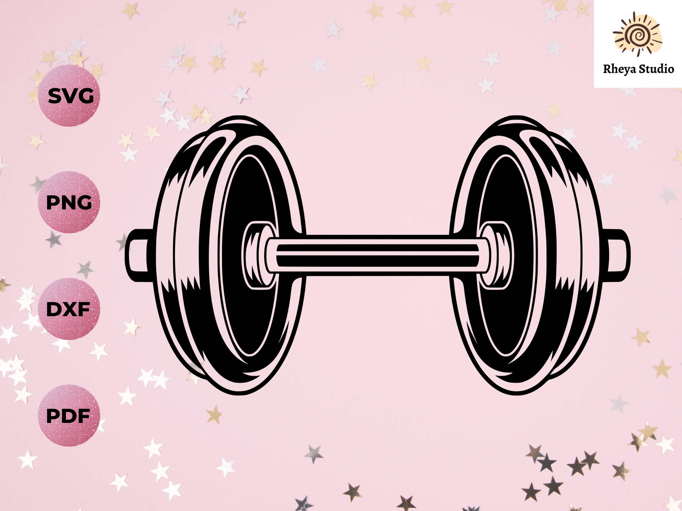 Dumbbell Svg Barbell Svg Weights Svg Weightlifting Svg Etsy Hong Kong