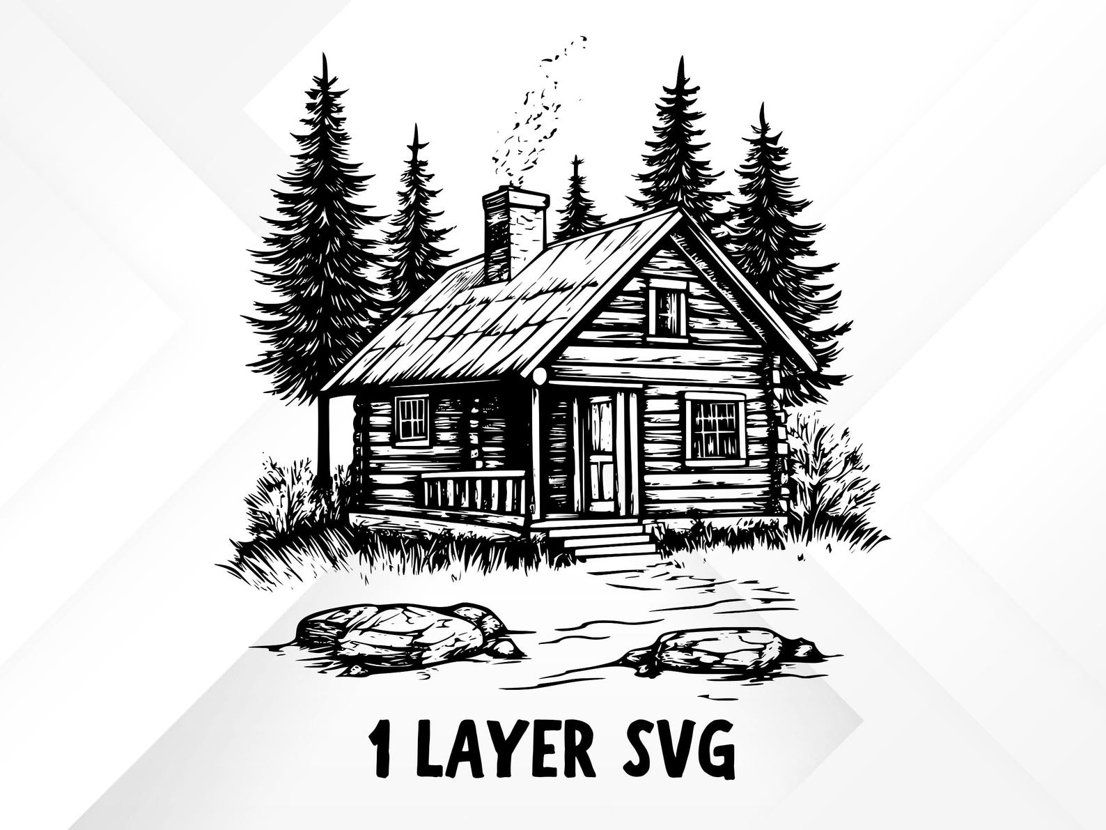 160+ Rustic Wooden Cabin SVG Bundle | Forest & Nature Svg Png Eps Dxf ...