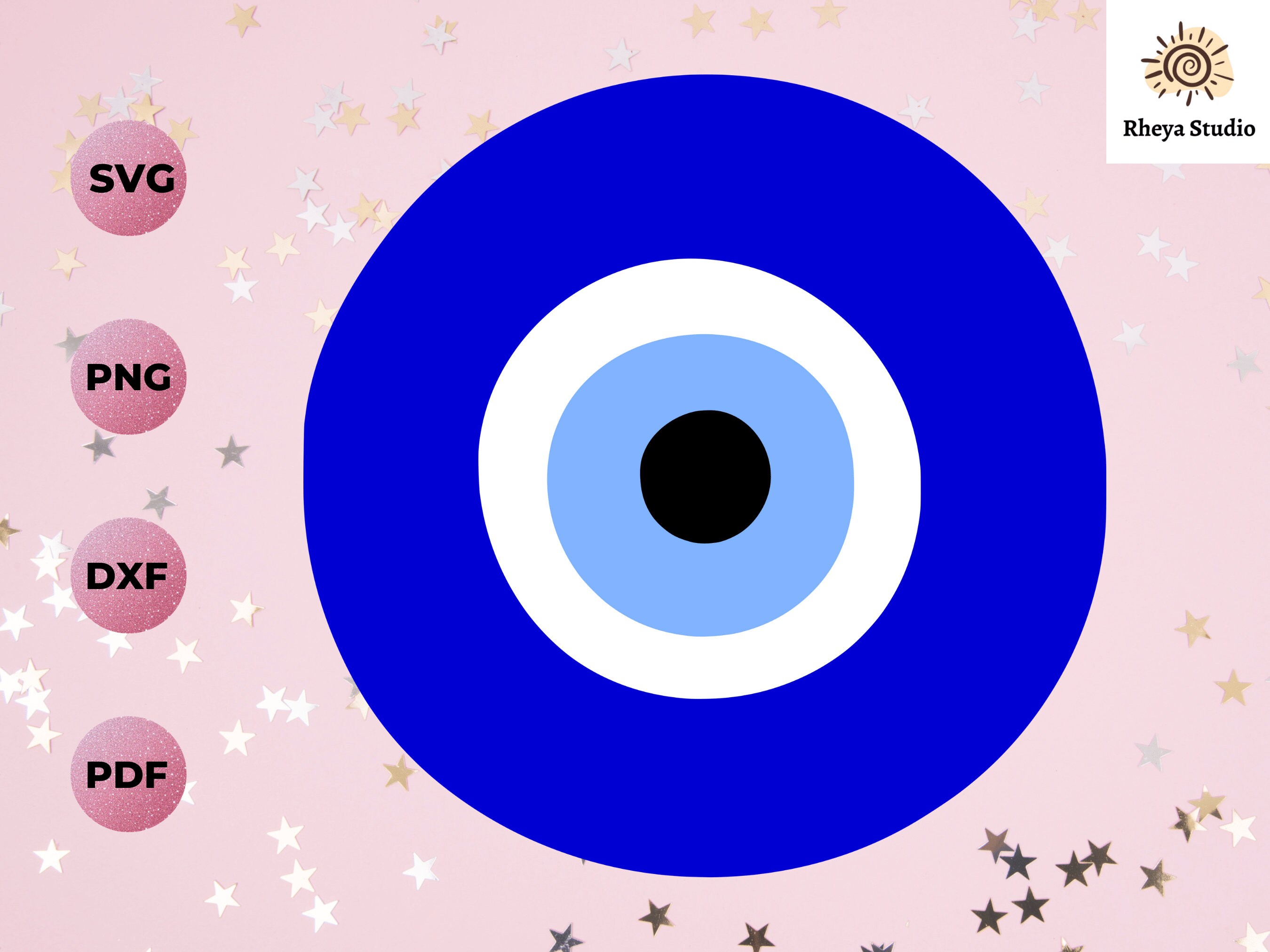 Evil Eye Svg Turkish Eye Svg Mystical Svg Digital Download - Etsy