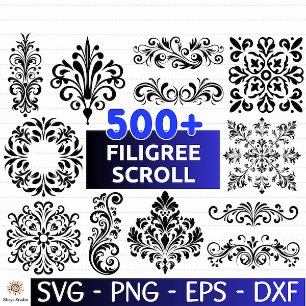Filigree Patterns - Etsy