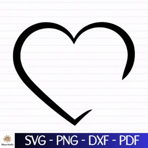 Puede incluir: Un contorno negro de una forma de corazón con una parte superior redondeada y una parte inferior puntiaguda.